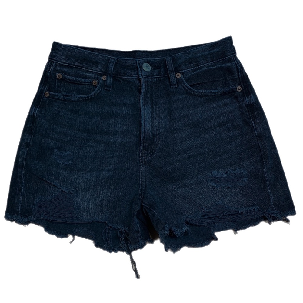 American Eagle black denim 90’s boyfriend short